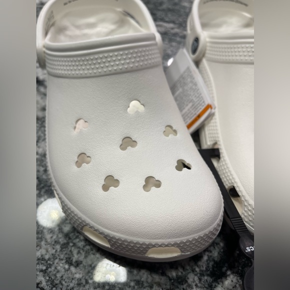 Disney Parks Mickey ears Crocs White M10/W12 - Picture 5 of 12